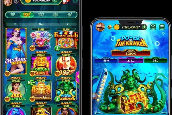 Màn hình game slot video với chủ đề phiêu lưu